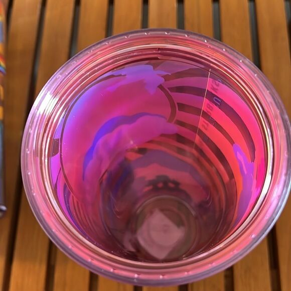 Sophie Berkin for Starbucks Pride 24 oz collectible tumbler with straw - Picture 6 of 7